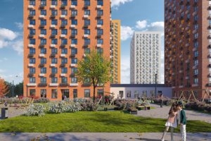 В ЖК «Бусиновский парк» построили два корпуса на 544 квартиры