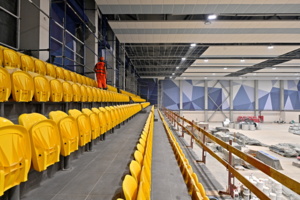 Строительство дворца спорта завершилось в Некрасовке