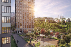 Готовы фасады корпусов второй очереди ЖК West Garden в Раменках