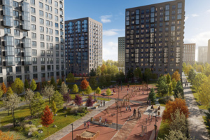 Еще пять корпусов ЖК «Новое Внуково» ввели в эксплуатацию