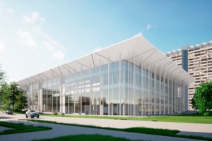 Собянин: строительство ледового дворца в районе Ясенево завершится в сентябре