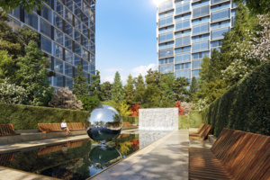 Зеркальный шар и «живая» скульптура украсят ЖК в районе Дорогомилово