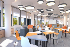 Филиал Курчатовской школы возводят в составе ЖК City Bay