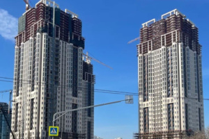 В проблемном ЖК «Академ Палас» началась сборка теплового пункта