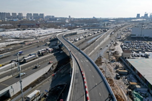 Из «клевера» в съезды: завершена реконструкция развязки МКАД – Верхние Поля