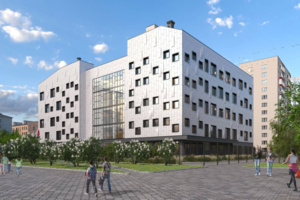 Учебный корпус в Пресненском районе готов почти на 90%