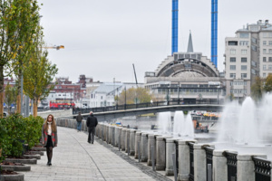 Комфортное прогулочное пространство создано на Кадашёвской набережной