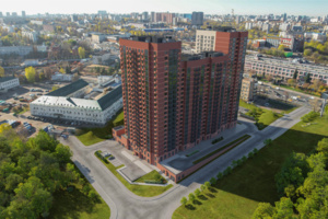 Строится надземная часть дома по реновации на Нагатинской улице