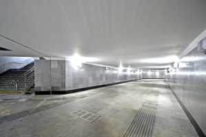 Монолит подземного перехода к южному вестибюлю станции метро «Вавиловская» почти готов