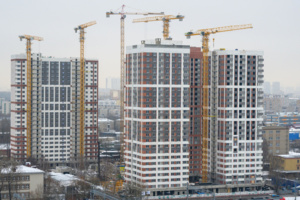 В жилом комплексе по реновации в районе Коптево ведется отделка