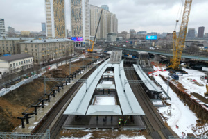 Два диаметра и метро: фотоэкскурсия на строящийся московский городской вокзал Беговая