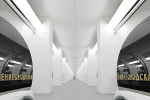 Владимир Ефимов: в отделке станции метро «Звенигородская» используется сибирский гранит