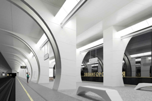 Завершены монолитные работы на платформе станции метро «Звенигородская»