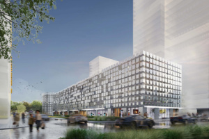 Паркинг с пиксельным рисунком на фасадах появится в Западном Дегунине