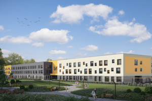 Крупный спорткластер появится на базе новой школы в районе Филимонковский