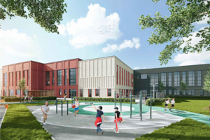 Собянин: крупная школа возводится в районе Люблино