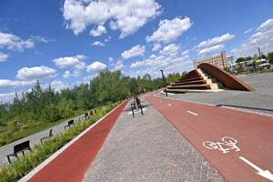 Велопешеходный маршрут проложат в парковой зоне в районе Ростокино