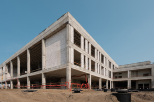 Возведен монолит школы на 1030 мест в Рублёво-Архангельском