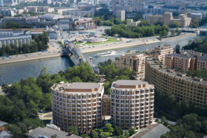 Белым известняком и гранитом оформят фасады жилого комплекса в Хамовниках