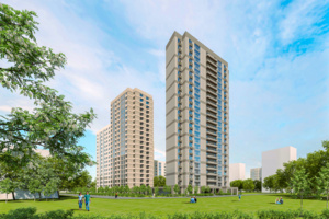 Новостройку на 422 квартиры возводят по реновации в районе Зюзино