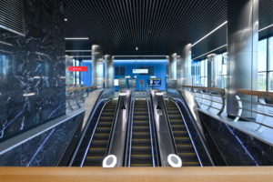 На новом участке Троицкой линии метро организованы три пересадки