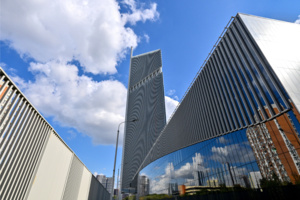 При строительстве Национального космического центра использовали более 180 тыс. кубометров железобетона