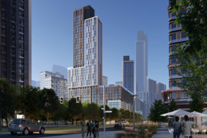 Жилой комплекс с витражными фасадами и парком появится в Раменках