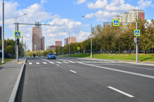 Дорога от Булатниковского проезда до Проектируемого проезда № 5108 в ЮАО