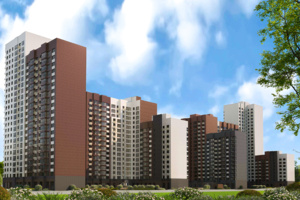 Началось сооружение надземной части дома по реновации в районе Солнцево