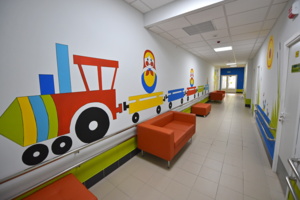 Детский сад с витражным остеклением построен в районе Южное Чертаново