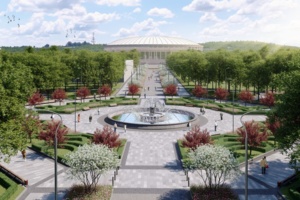 На территории «Лужников» высадят больше 1000 деревьев и 50 тысяч кустарников