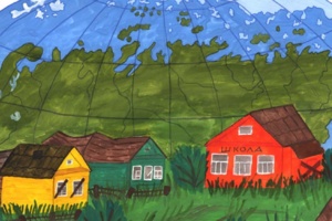 В «Доме на Брестской» открылась выставка детских рисунков о Москве