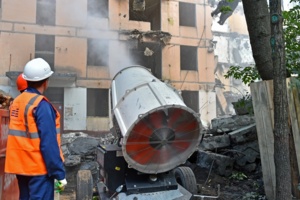 Начался «умный снос» пятиэтажки в районе Фили-Давыдково