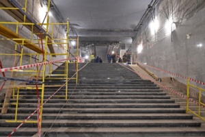 Переход «Серп и Молот» оснастят системами наблюдения и безопасности