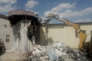 В районе Внуково демонтированы заброшенные строения