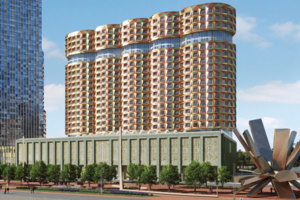 Крытая галерея с витражами появится в «доме-бриллианте» в ЖК «ЗИЛАРТ»