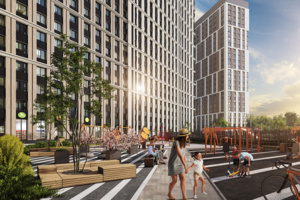 На территории бывшей промзоны «Октябрьское поле» построят поликлиники, школу и детсады