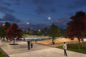 Парк «Событие» с амфитеатром и водоемом появится в Раменках