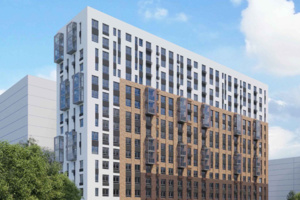 В Новой Москве построят жилой дом с бело-коричневым фасадом