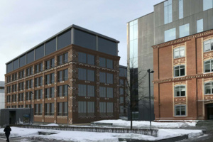 Офисный центр реконструировали в деловом комплексе «Большевик»