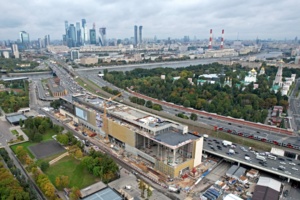 Собянин отметил уникальность строящегося в «Лужниках» дворца единоборств