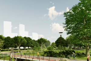 Парк спорта «Яуза» и «Сад будущего» соединят велопешеходными дорожками и мостами