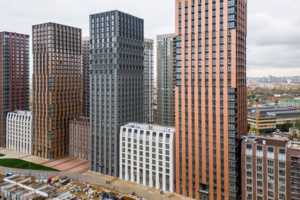 В ЖК «Метрополия» построили дом на 1166 квартир с подземной парковкой