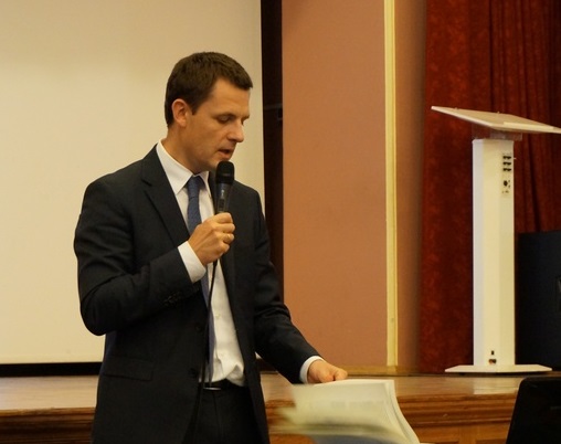 Главный архитектор Москвы Сергей Кузнецов на презентации книги в МАрхИ